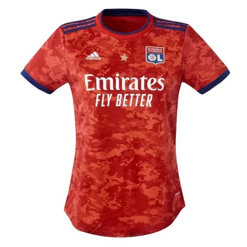 Camiseta Lyon Segunda Mujer 2021-2022